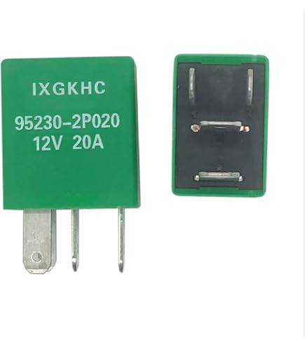 DECO 12V DC Power Relay – 4-Pin 20A (95230-2P020 / 95224-2D000) – 2 Pack