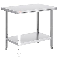 Vevor Stainless Steel 900x600x800 mm Commercial