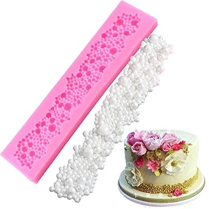 Outflower Molds Pearl Cake Silicone Christmas Cupcake Fondant Cake