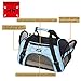 Soft-Sided Large Pet Carrier, Airline Approved,20.8x10.2x14.1Travel Tote with Cozy and Soft Dog Bed,Portable,Collapsible,Travel Friendly