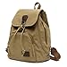 Canvas Backpack,Charminer Casual Vintage Backpack Unisex Rucksack Satchel Bookbag, Mountaineering Bag Khaki