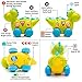 Zenteck Cutest Interactive Talking Singing Learning T-Rex Dinosaur Pet Toy Child-Safe, BPA-Free, Basic Life Skills, Music & Sound, Bump N Go, Gift Toy for Babies & Toddlers
