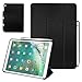 KHOMO iPad Pro 10.5 Inch Case with Pen Holder - DUAL Carbon Fiber Super Slim Cover with Rubberized back and Smart Feature (sleep / wake) For Apple iPad Pro 10.5 Inches Tablet