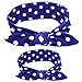 DHnewsun Beautiful Rabbit Ear Headband Highest Quality Mother and Baby Headbands