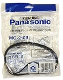 Panasonic Upright Vacuum Cleaner Type UB & UB 8 Belts 2 Pk Genuine Part -MC-210B