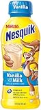 Nestle Nesquik Low Fat 1% Milk, Vanilla, 14 Ounce (Pack of 12)