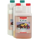 CANNA Coco Coir A+B 1, 5, 10L Veg &amp; Flower Plant Food Base Nutrients Hydroponics (1 Litre)