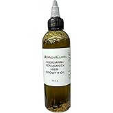 Saknaturel Rosemary Fenugreek Herbal Hair Growth Oil - Infused With Castor Oil, Hair Thinning and Hairloss Treatment for Men & Women, Vegan Hair Regrowth Butter, Scalp Moisturizer 4 fl oz