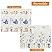 FOLDING Play Mat | BPA FREE Non-Toxic Foam Baby Playmat (6.6FT x 5FT) 0.4” Thick Extra Large Reversible Crawling Mat Portable Toddlers Kids Waterproof Non-Slip Activity Tummy Time (Bear House)