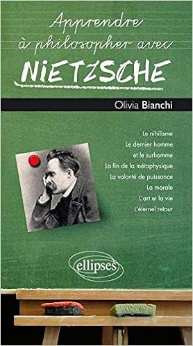 Apprendre A Philosopher Avec Nietzsche Amazon Fr Bianchi Olivia Livres