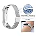 For Fitbit Alta Bands/Fitbit Alta HR Bands, Milanese Stainless Steel Bracelet with Unique Magnet Lock Replacement Bands for Fitbit Alta/Fitbit Alta HR