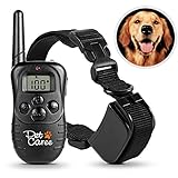 Dog Training Collar, Upgraded Sokos LED Backlight Rechargable 330YD Remote Dog Training Shock Collar
