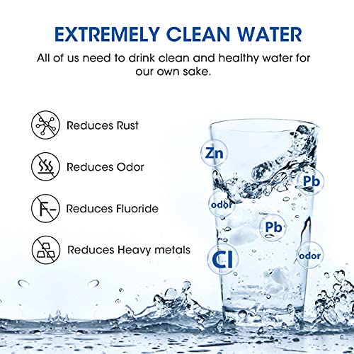 GLACIER FRESH Garden Hose End PreFilter for Swimming Pool, Hot Tubs