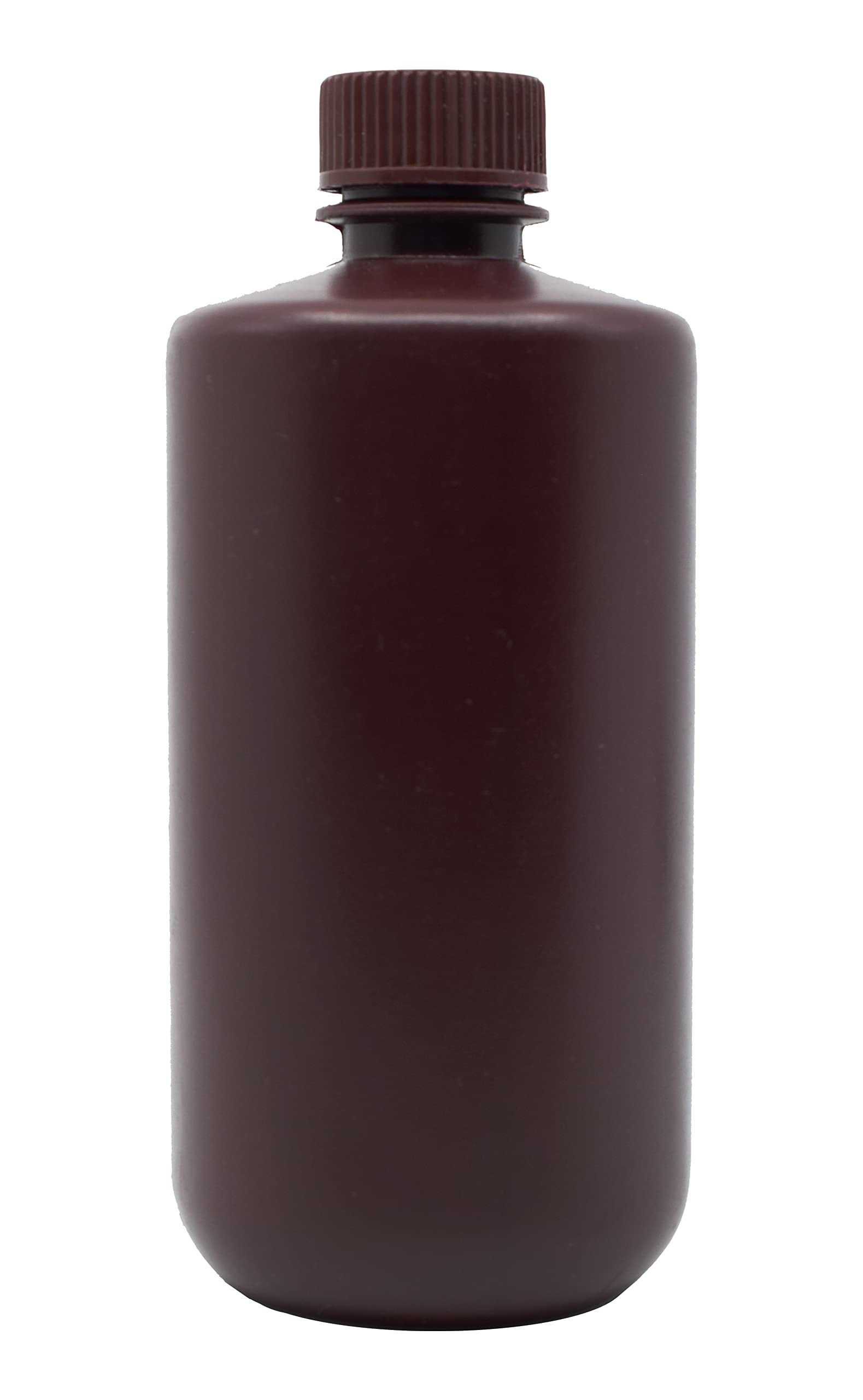 EISCO Reagent Bottle, Amber, 1000mL - Narrow Mouth