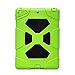 iPad Air 2 Case,iPad 6 Case,AceguarderNew Design[Waterproof][Shockproof][Scratchproof][Drop Resistance] Super Protection Cover Case iPad Air 2(iPad 6)(2015)(Green-Black)