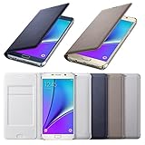 Note 5 Case, Galaxy Note 5 Case, FUA® Luxury Leather Wallet Cards ID Folio Case Cover for Samsung Galaxy Note 5