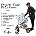 Premium Soft - Nursing Breastfeeding Cover Scarf, Baby Car Seat Cover - Multi Use Nursing Cover Pattern - Ideal Grocery Cart Cover and Highchair - Stretchy Canopy - Dream Catcher by GUFIX