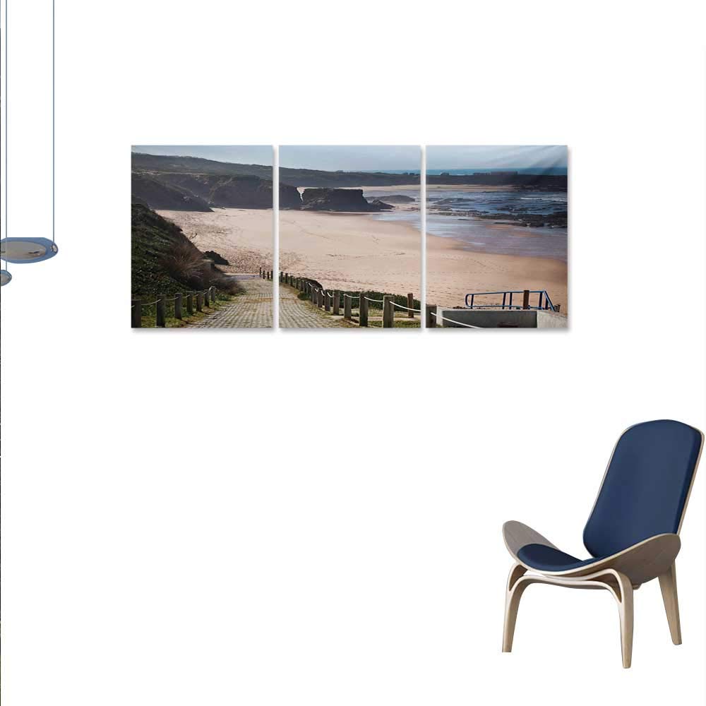 Amazon Com Beach Modern Canvas Painting Wall Art Western