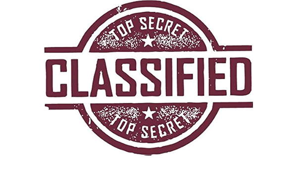 Amazon Com Zirni Classified Top Secret Confidential Grunge Stamp Sticker Decal Design Sports Outdoors