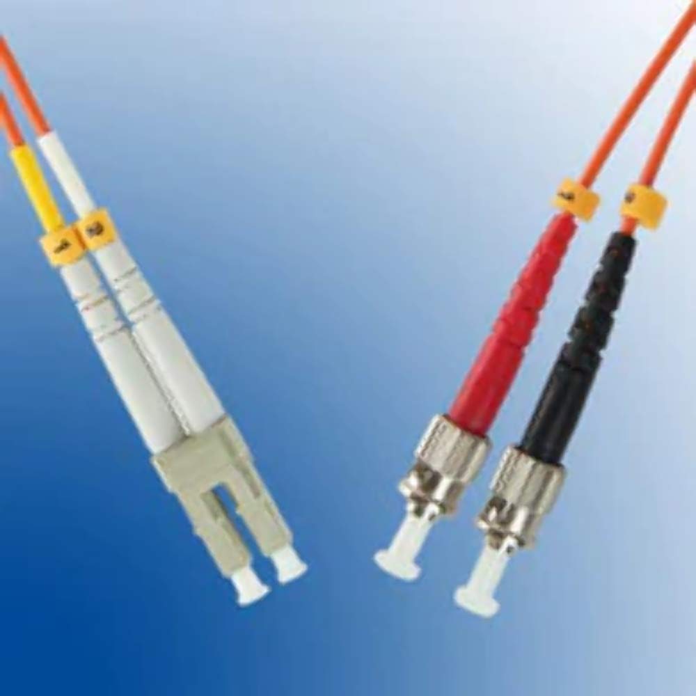 Microconnect FIB412001 1m LC ST Orange fiber optic cable - fiber optic