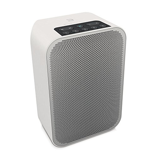 Bluesound Pulse Flex Portable Wireless Multi-Room Smart Speaker with Bluetooth - White