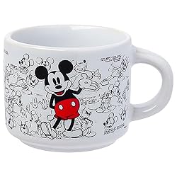 Silver Buffalo Mickey Heritage Sketch Multi Art 4pc