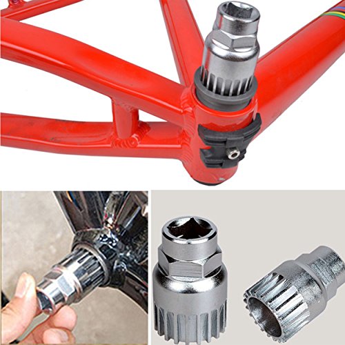 IZTOSS 2PCS Bike Bicycle Bottom Bracket Removal Remover Tool, 20 Teeth Fit