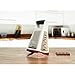Zyliss Tilt n Grate Box Cheese Grater, White