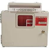 SharpSafety&trade; Wall Enclosure for in Room Sharps Container, 2 and 5 Quart, Tan, 1