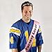FANTASYJOCKS Fantasy Football Loser Sash Award Trophy Last Place FFL Pink
