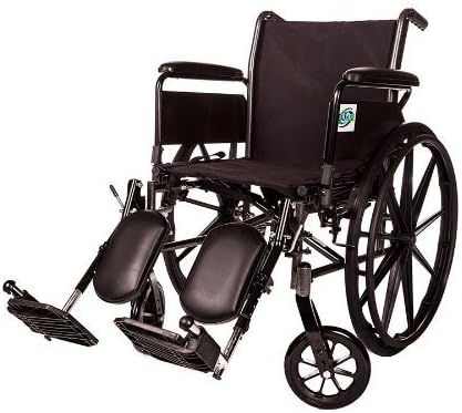 Amazon Com Healthline Lightweight Wheelchair Folding Transport
