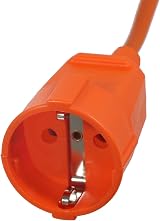 Spares2go 20m Extra Long Power Cable UK 3 Pin Plug for Qualcast view 7