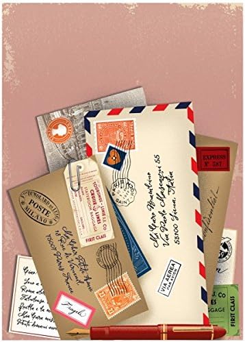 Letters Collection Blank Note Cards 12 CT.