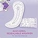 Always Discreet Incontinence Liners for Women, Very Light Absorbency, Long Length, 44 Count