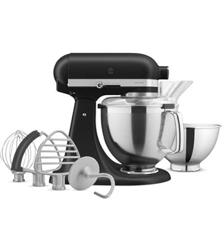 KitchenAid Artisan ブラック KitchenAid Artisan Series Tilt-Head Stand Mixer With Premium