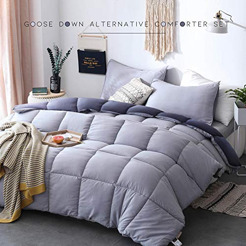 image for KASENTEX All Season Down Alternative Quilted Comforter Set with Sham(s