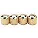 Beyond Electric Guitar Bass Volume Tone Control Dome Knobs Gold Pack of 4