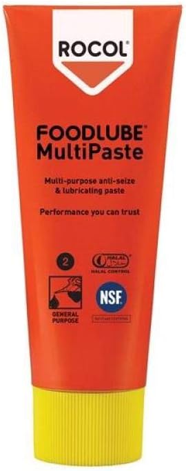 ROCOL FOODLUBE Multi-Paste 85G Food Grade Anti-Seize Lubricant Non-Toxic NSF H1