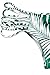 CUPSHE Women’s Palm Leaves Printing Halter Bikini Set, M