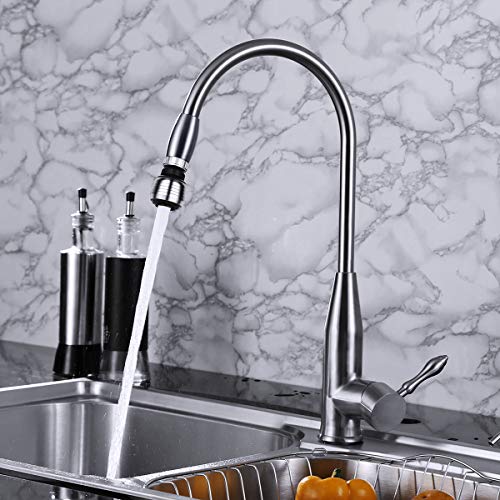 2PCS 360 Rotate Swivel Kitchen Faucet Adapter Bathroom Water Saver Tap Filter Faucet Nozzle for Restaurant,Home,and Hotel