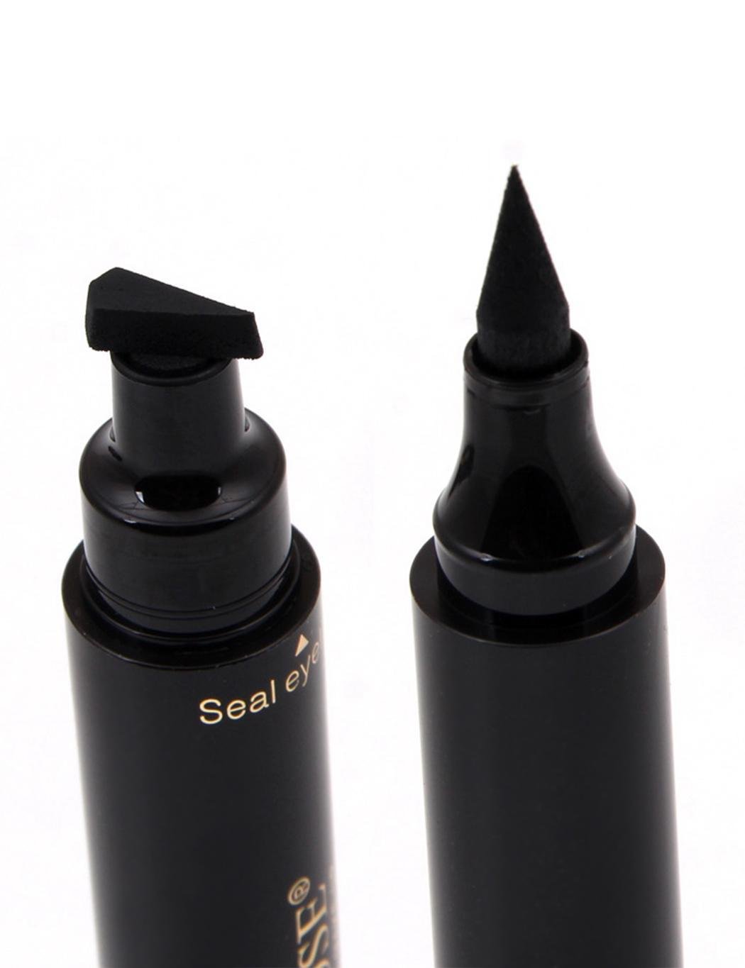 Corgy New Long-lasting Eyeliner Seal Stamp Double Head Eyeline Pencil Mackup Tools
