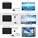 Updated 2019 Version Professional Carbon Fibre 65-120 Miles TV Antenna, Indoor TV Digital HD Antenna 4K HD Freeview Life Local Channels All Type Television Switch Amplifier Signal Booster