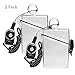 2 Pack Sport Waterproof ID Card Badge Holder Case with Lanyard Cover Multiple Credit Cards, Registration, ins Card Heavy Duty Durable Locker Dry Box (Clear)