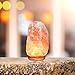 Himalayan Glow Vintage Style Salt Lamp Night Light with Pink Salt Chunks | 360 Degree Rotatable Wall Plug,Night Light & Decorative Light to Décor Your Home