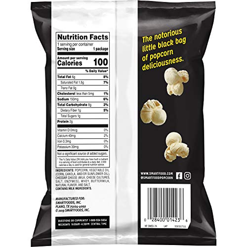 Smartfood-White-Cheddar-Flavored-Popcorn-0625-Ounce-Pack-of-40-Packaging-May-Vary