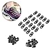 Zerone Shoe Lace Hooks,Boot Hooks Lace Fittings with Rivets for Repair/Camp/Hike/Climb Accessories Pack of 20