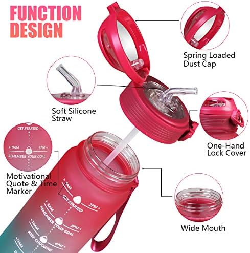 Insulated water bottle with a capacity of 24 ounces, BPA-free, priced at $15.99.