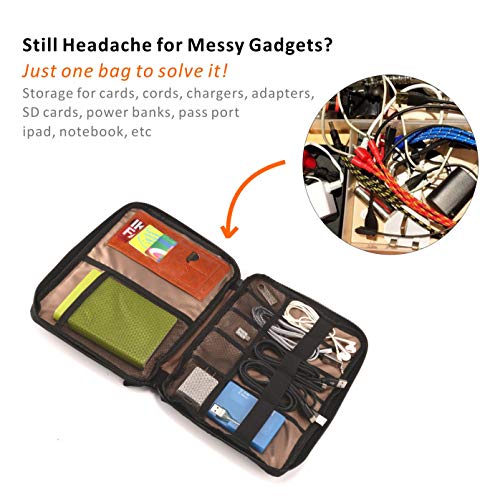 Travel-Universal-Gadget-Cable-Organizer-Bag-Portable-Electronics-Accessories-Storage-Bag-Tech-Gear-Carrying-Pouch-for-Cords-Tablets-USB-Cables-SD-Cards-Player-Hard-Drive-Power-Charger-Grey