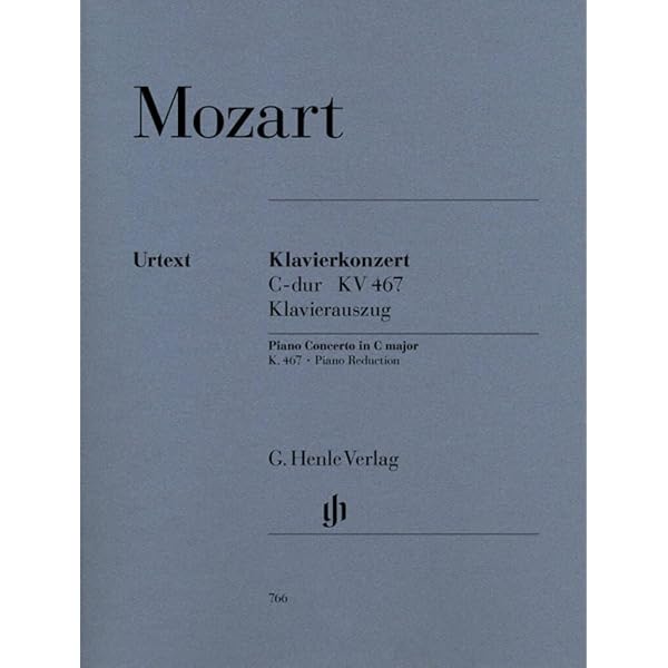 Piano Concerto No. 21 in C K467 (Edition for 2 Pianos): Urtext