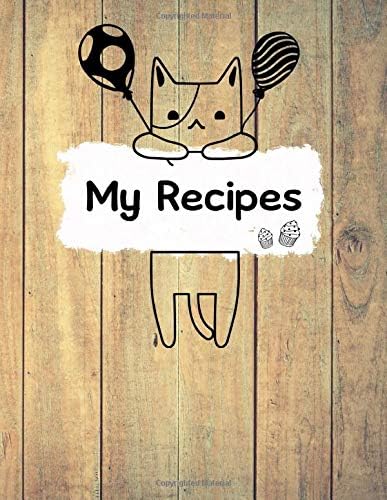 My Recipes: Recipes Book to write in for women | Blank Cookbook Notebook | Recipes Notebook | 8.5" x 11" | Perfect Gifts for Women, Wife, Mother (100 Recipes Journal)